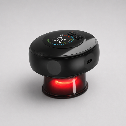 Red Light Electric Cupping Massager