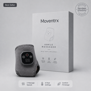 Grey moventrx foot and ankle massager